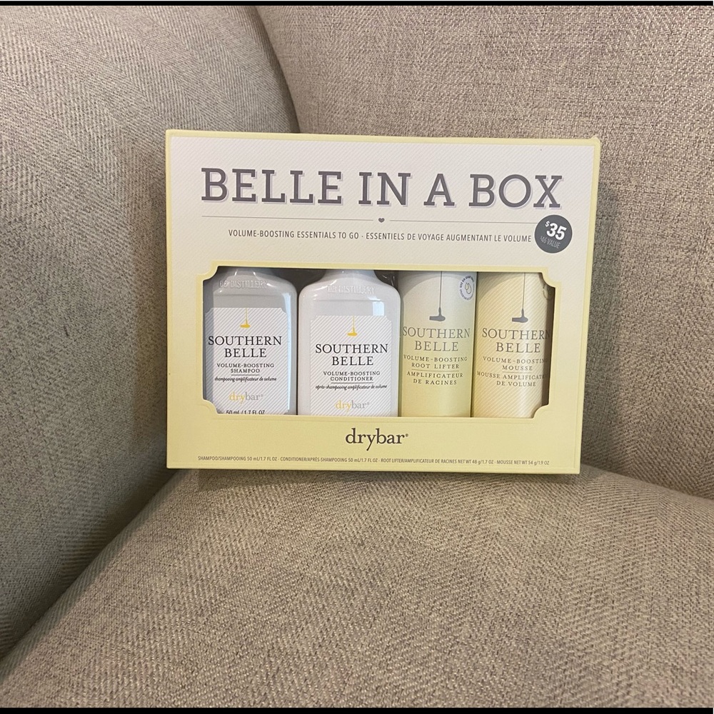 NWT Drybar - Belle in a Box Hair Volume Travel Kit